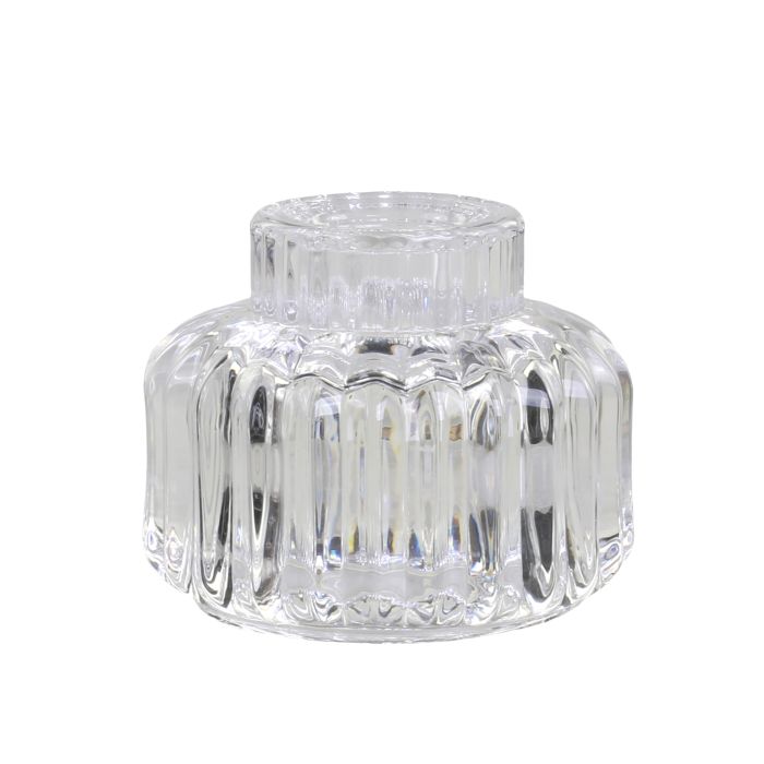 Tealight Holder With Grooves