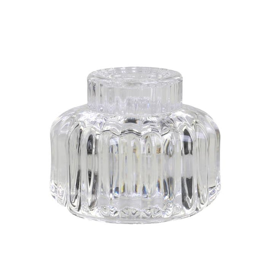 Tealight Holder With Grooves