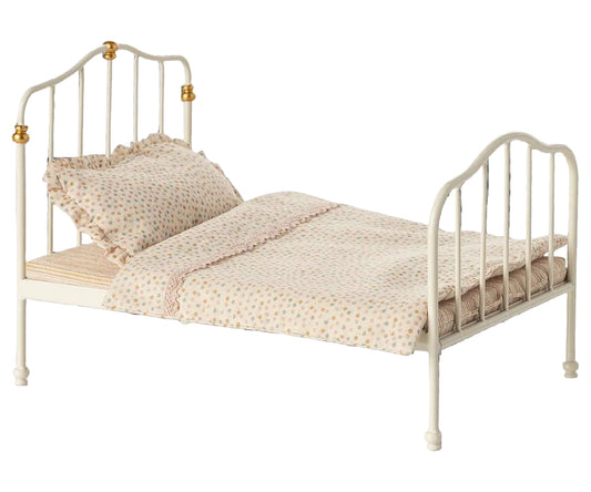Maileg Vintage Bed Mouse - Off White