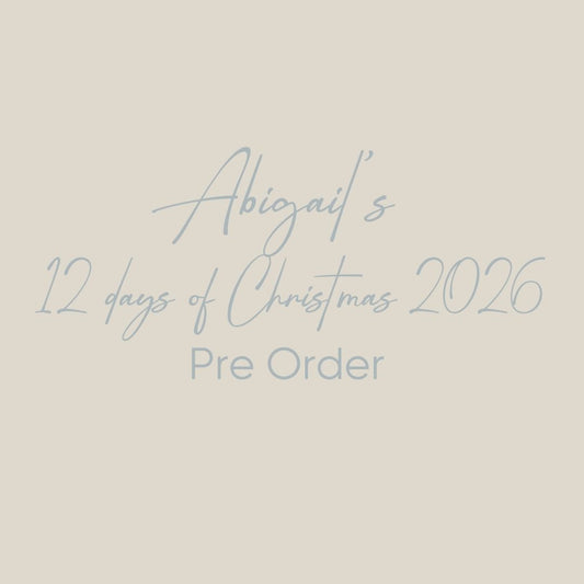 Abigail's 12 Days of Christmas Advent PAY IN FULL/PAY FULL TOTAL TODAY