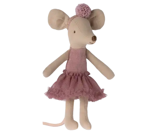 Maileg Ballerina Mouse Big Sister - Heather