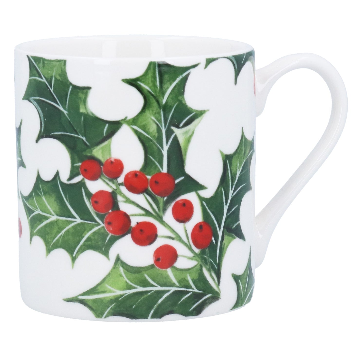 Gisela Graham Holly Bone China Mug