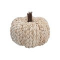 Cornhusk Pumpkin Ornament - Natural