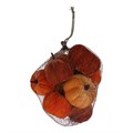 Autumn Mix Velvet Mini Pumpkin Decorations