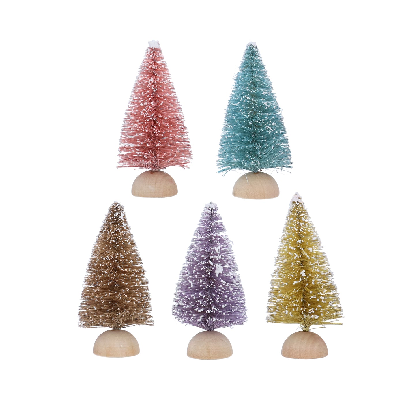 Gisela Graham Coloured Bristle Mini Tree