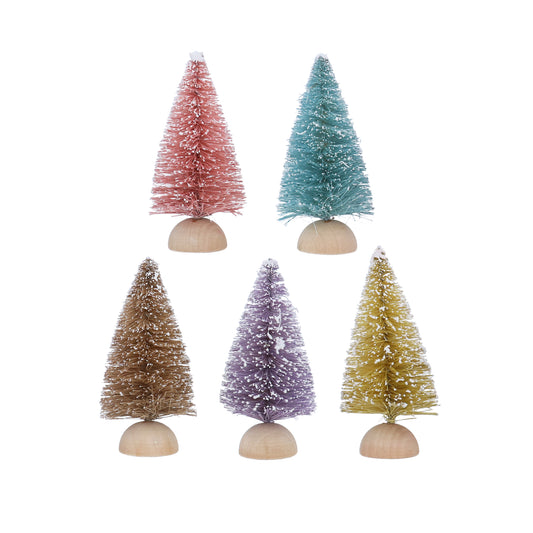 Gisela Graham Coloured Bristle Mini Tree