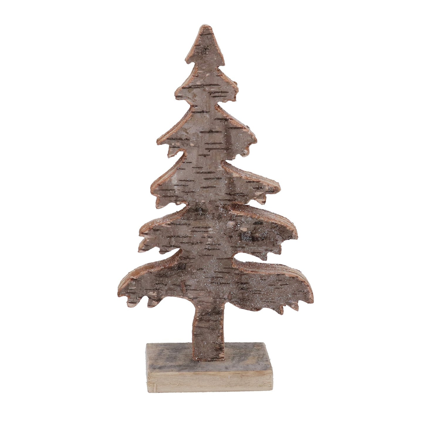 Gisela Graham Silver Birch Cut Out Tree Ornament