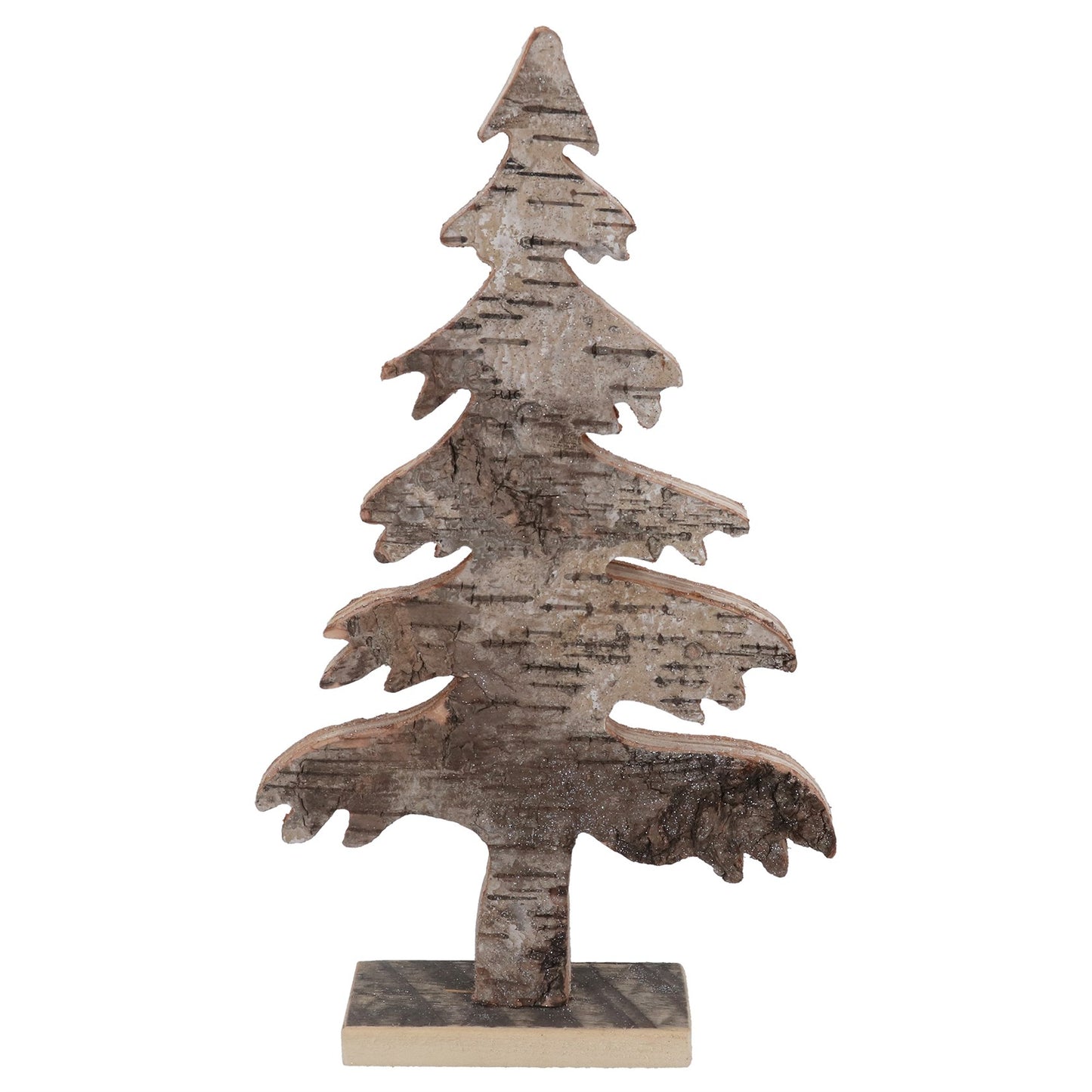 Gisela Graham Silver Birch Cut Out Tree Ornament