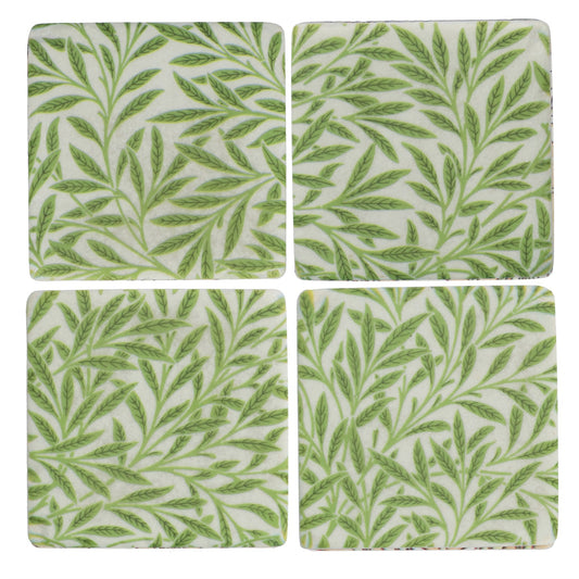 Gisela Graham Set of 4 Coaster - Willow