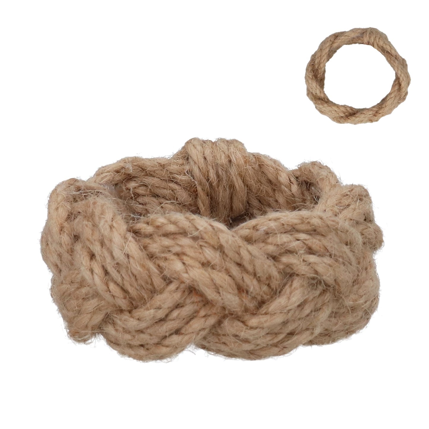 Gisela Graham Jute Woven Napkin Ring