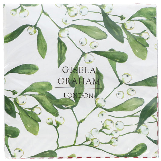 Gisela Graham Napkins - Mistletoe