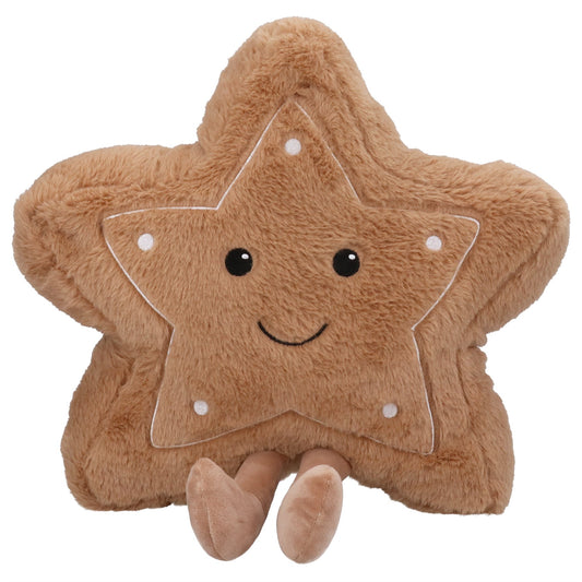 Gisela Graham Plush Toy - Happy Gingerbread Star