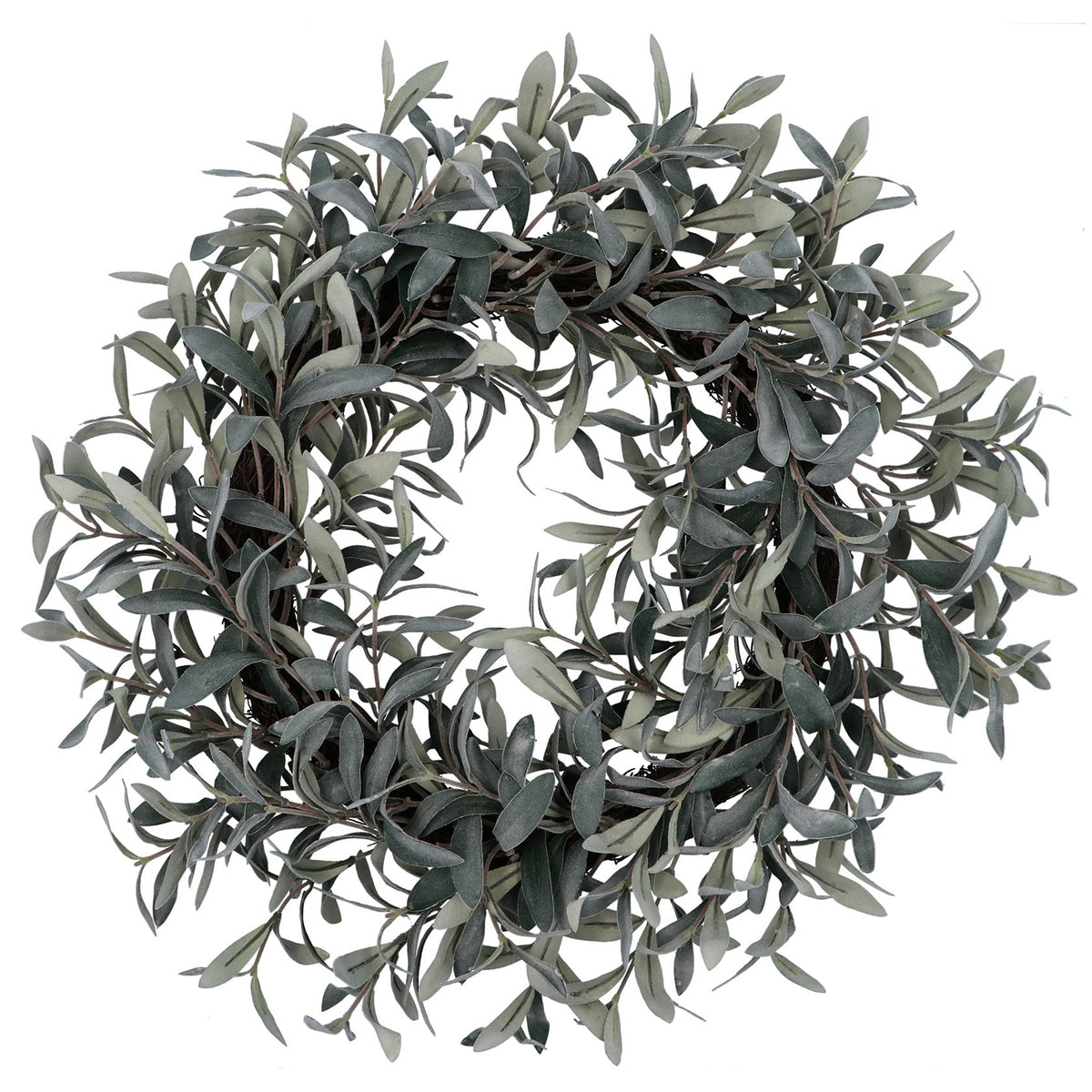 Gisela Graham Wreath - Frosted Sage