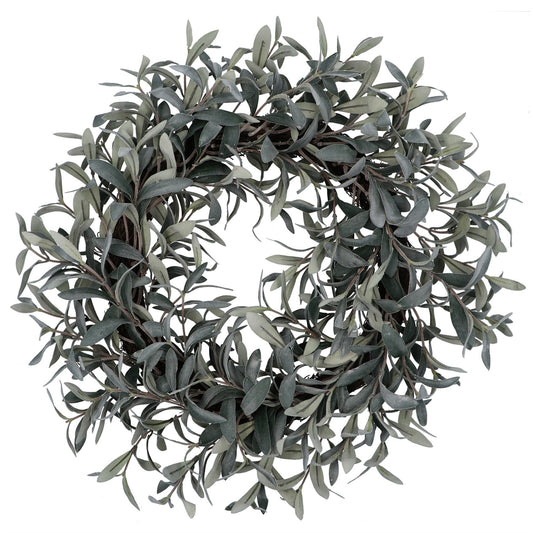 Gisela Graham Wreath - Frosted Sage