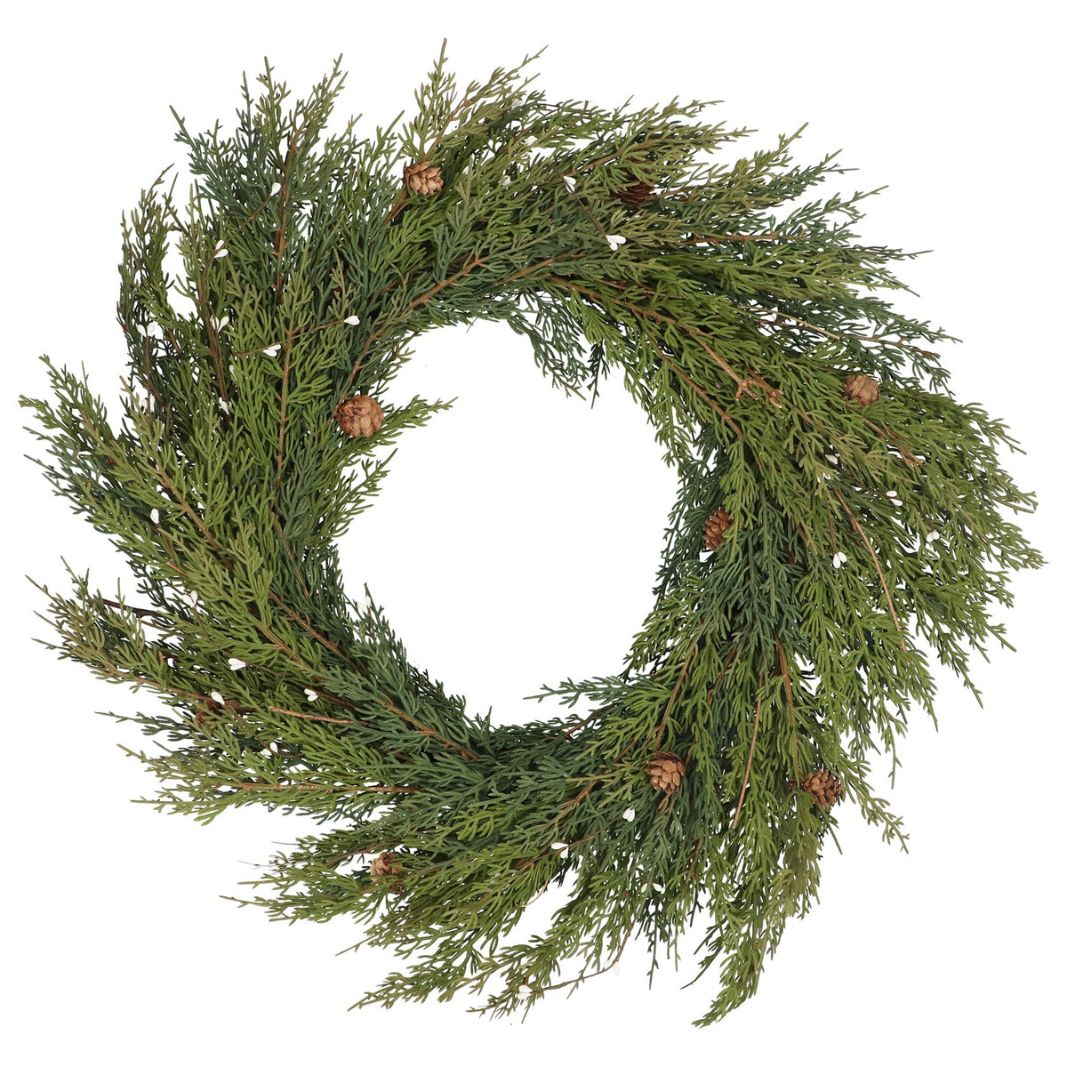 Gisela Graham Wreath - Conifer and Cones