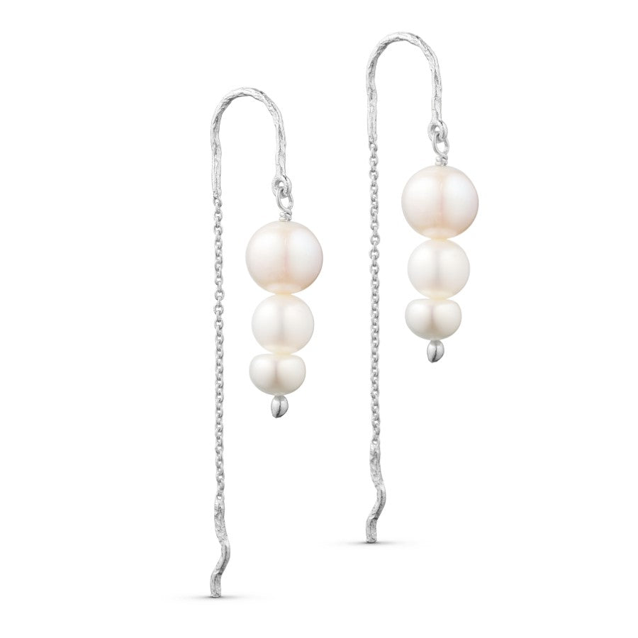 Pure By Nat Earrings With Pearls