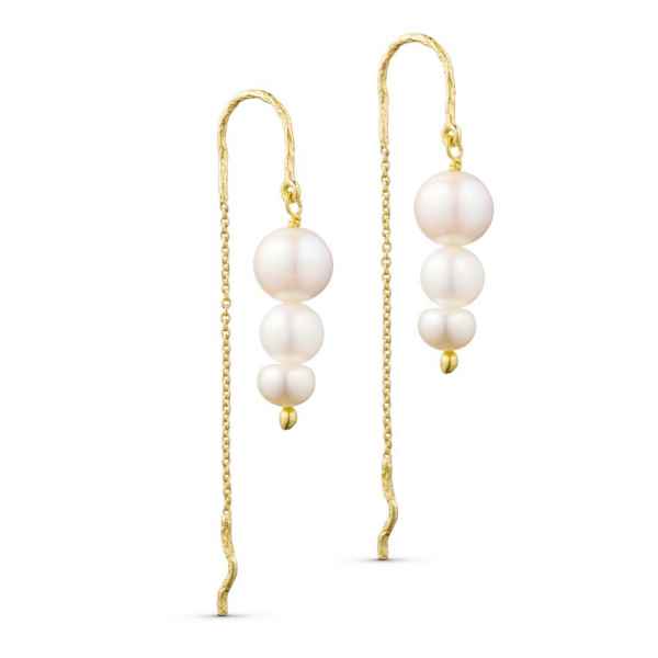 Pure By Nat Earrings With Pearls