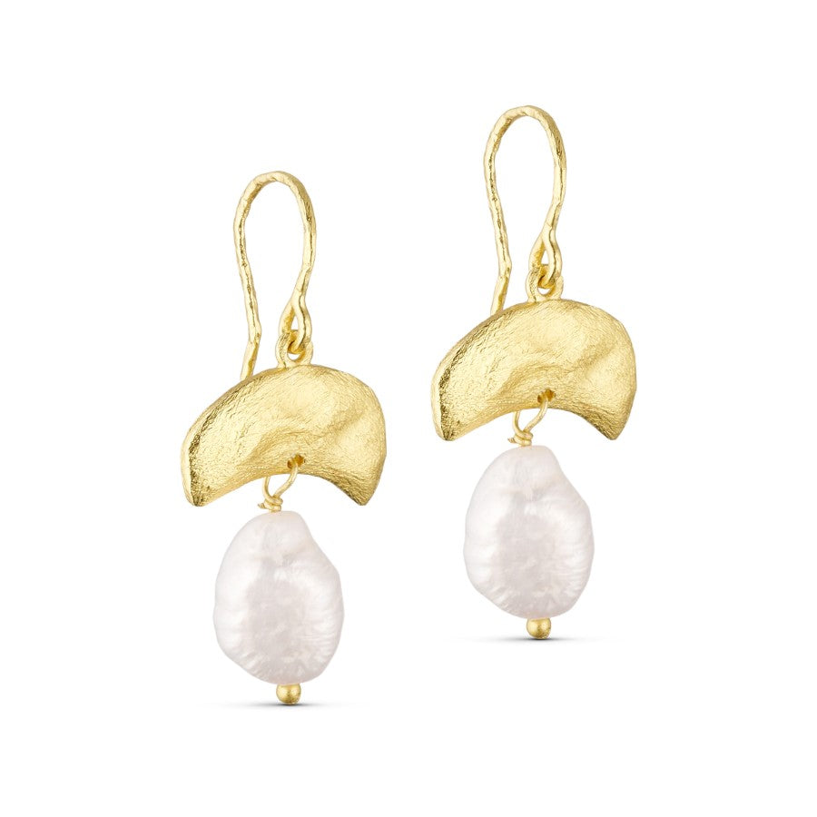 Pure By Nat Zahra Earrings With Pearls