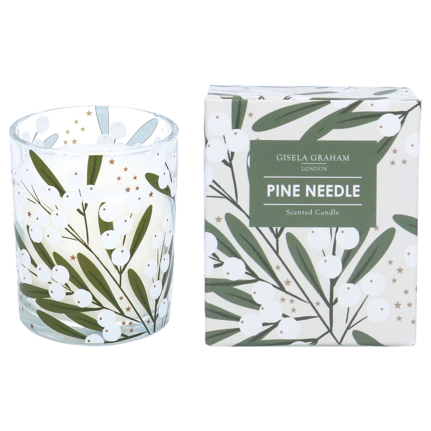 Gisela Graham Mistletoe Boxed Scented Candle