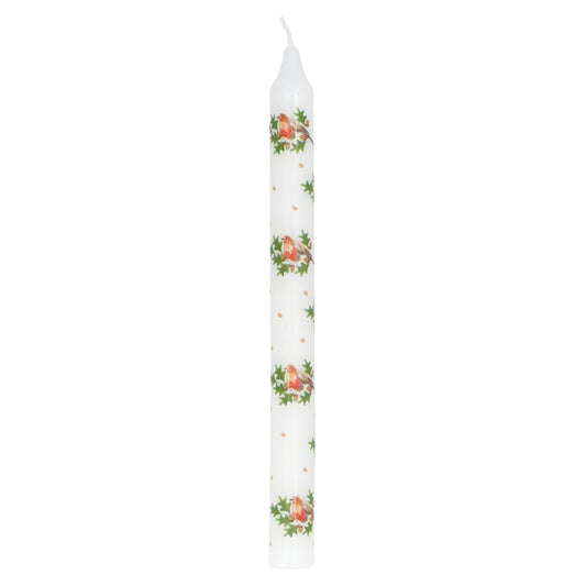 Gisela Graham Crown Candle - Robin and Oak