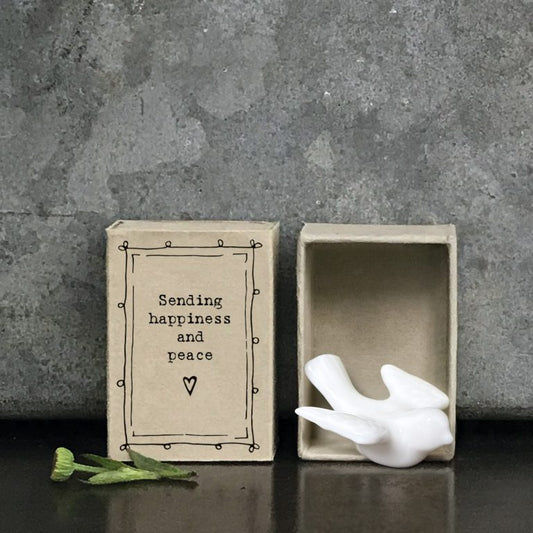 East of India Matchbox Sending Happiness and Peace