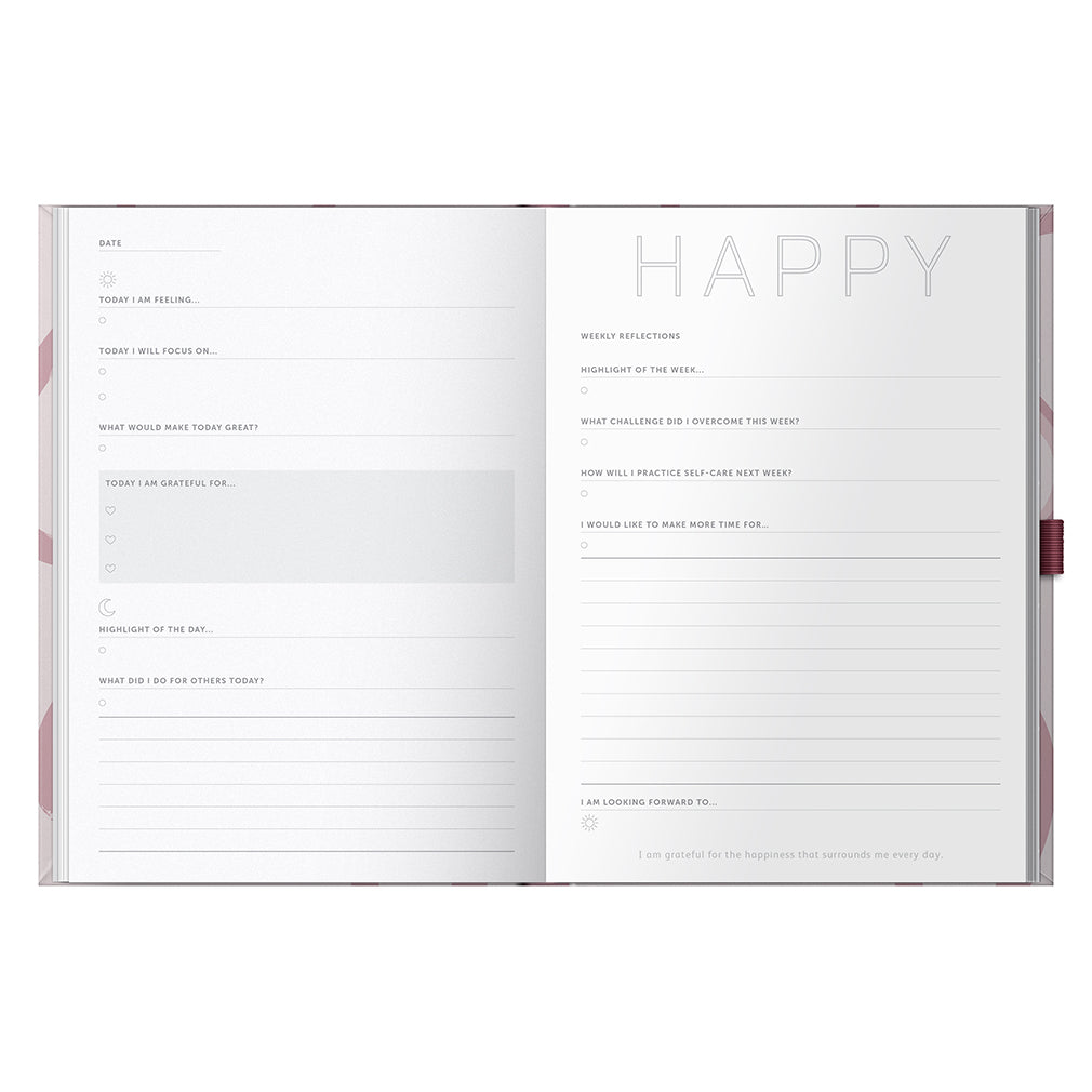 Busy B Gratitude Journal Pink Ribbon