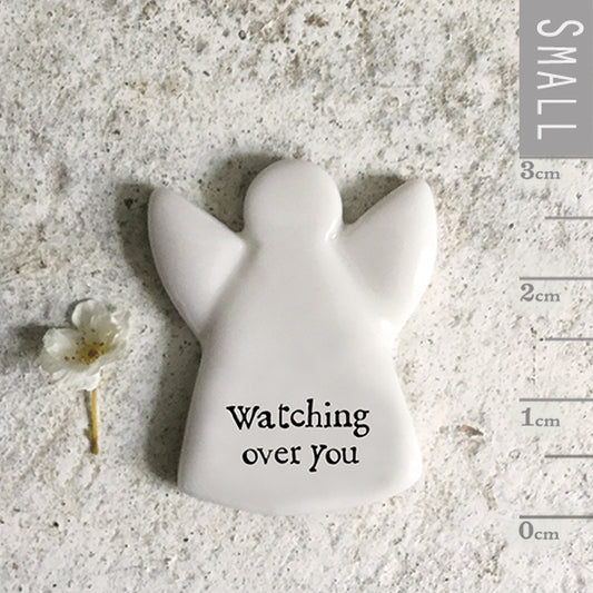 East of India Tiny Token Guardian Angel Watching Over You