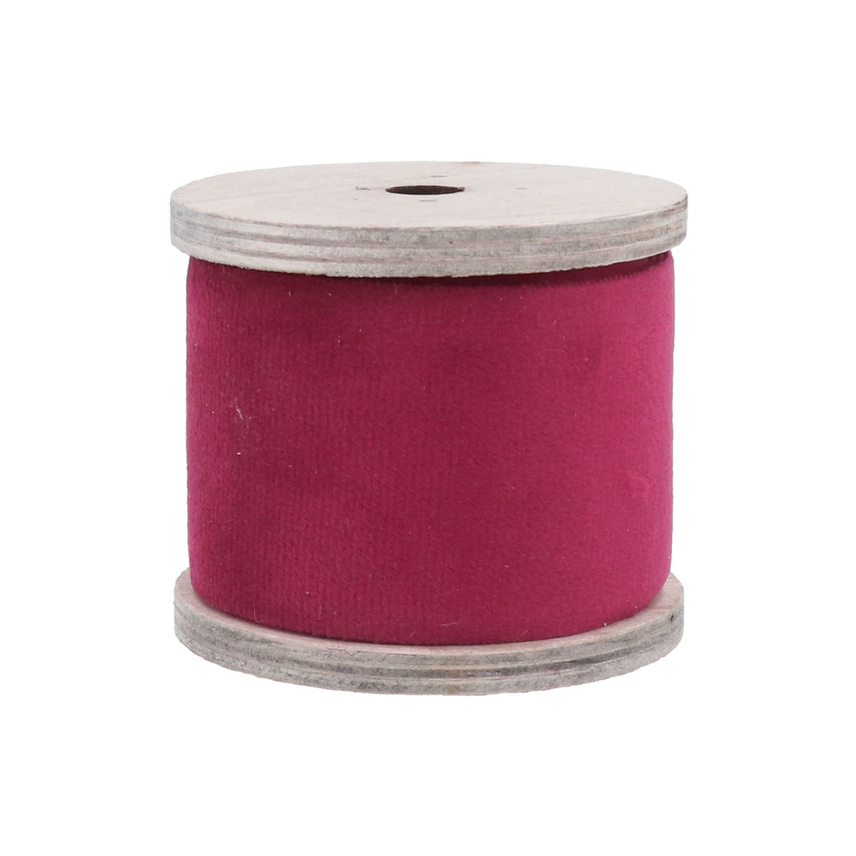Gisela Graham Velvet Ribbon - Burgundy