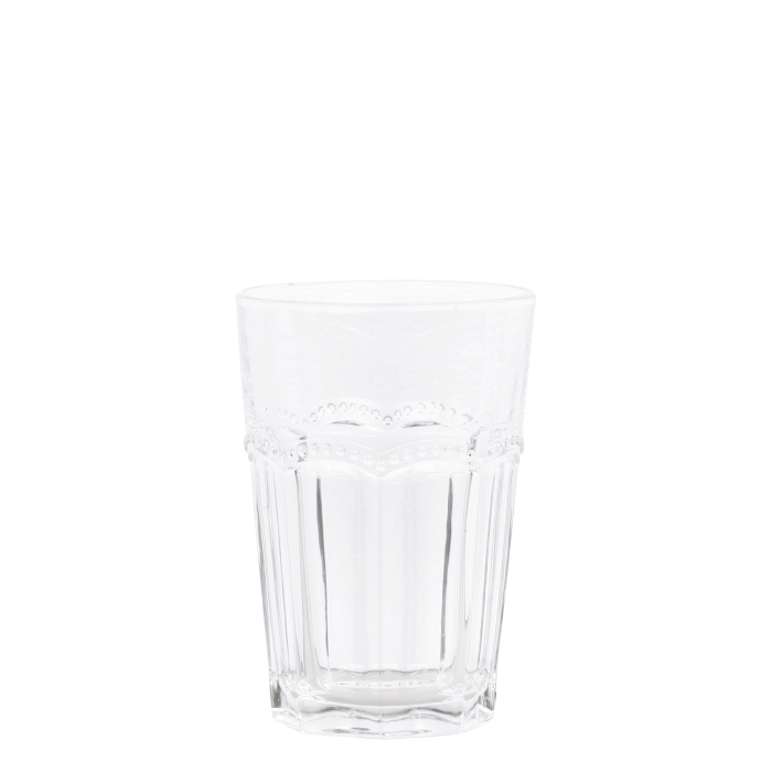 Antoinette Glass with pearl edge