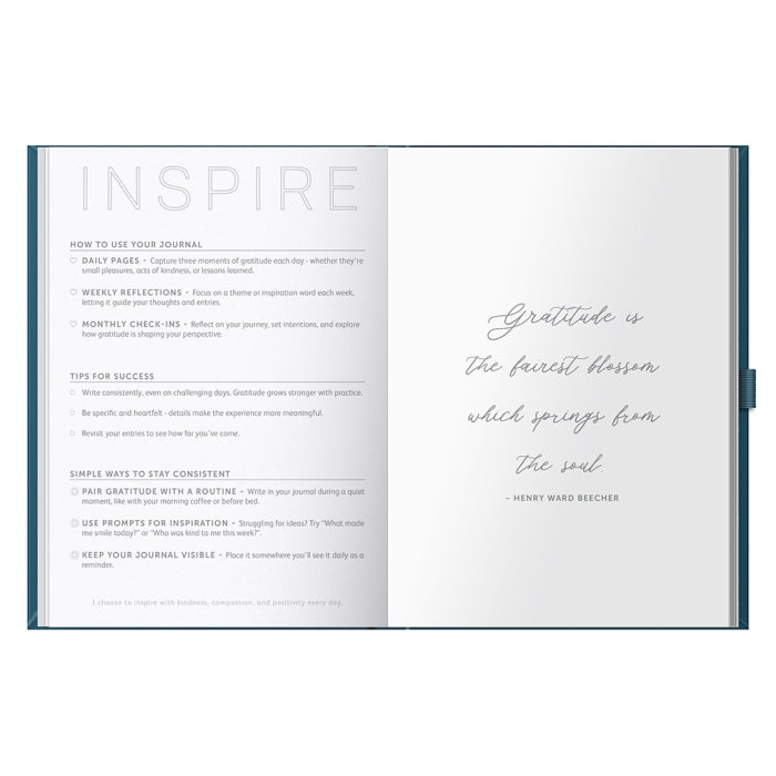 Busy B Gratitude Journal Pine