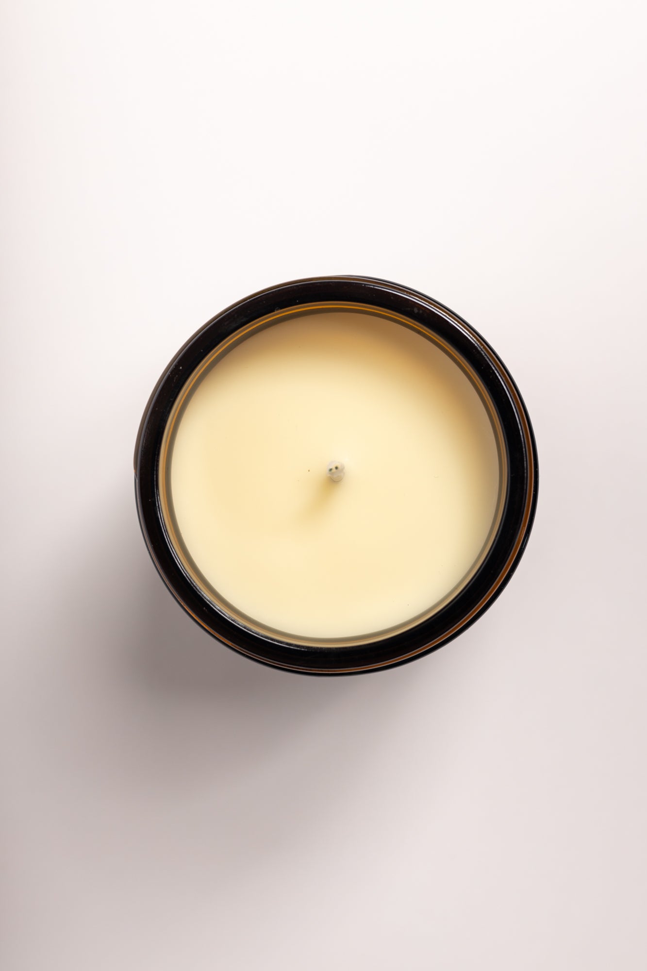 Abigail's Brown Pharmacy Jar Candle Black Pomegranate