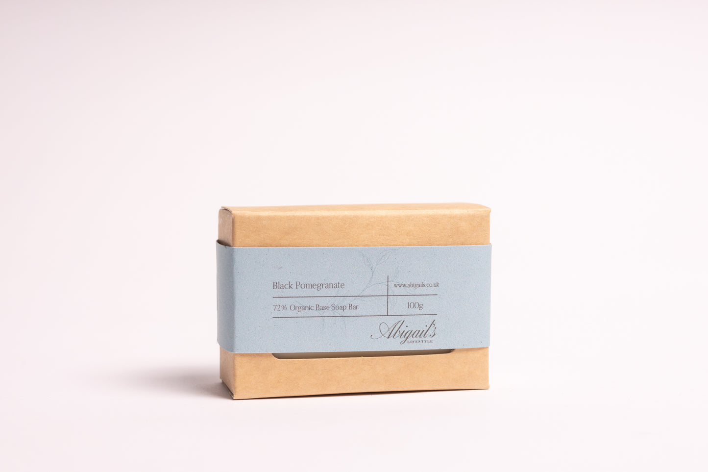 Abigail’s Boxed Organic Soap Bar Black Pomegranate