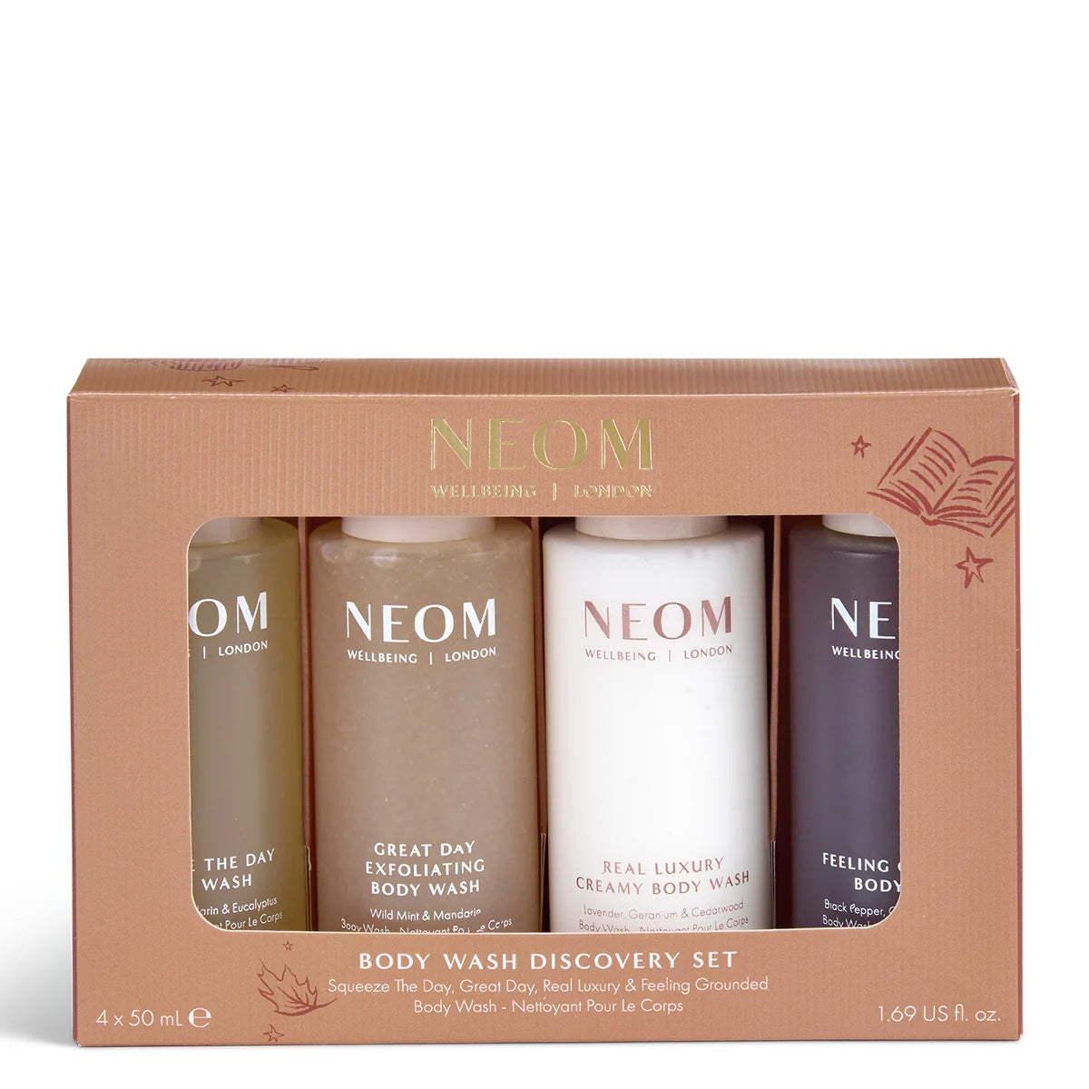 Neom Body Wash Discovery Set