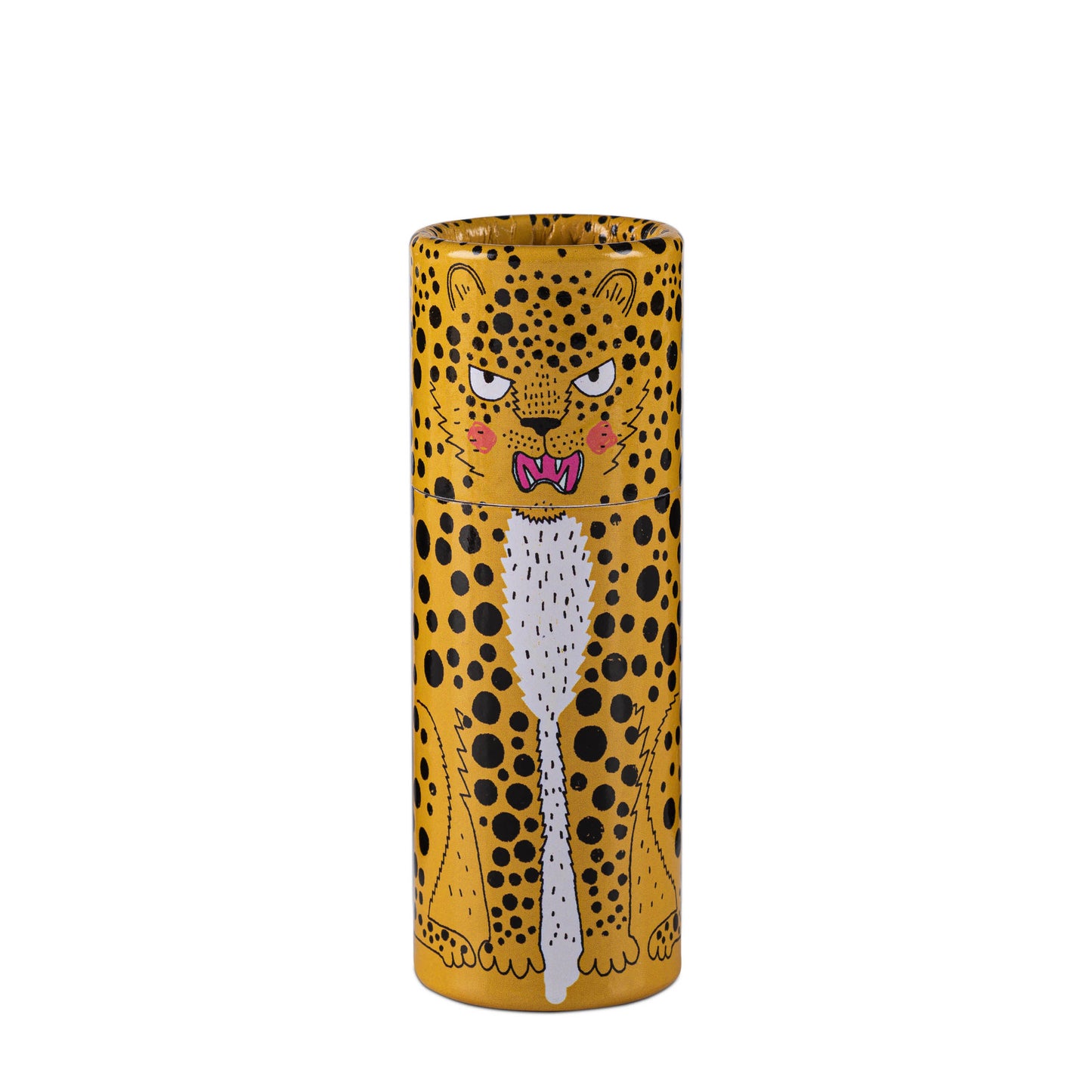 Cylinder Matchbox - Leopard