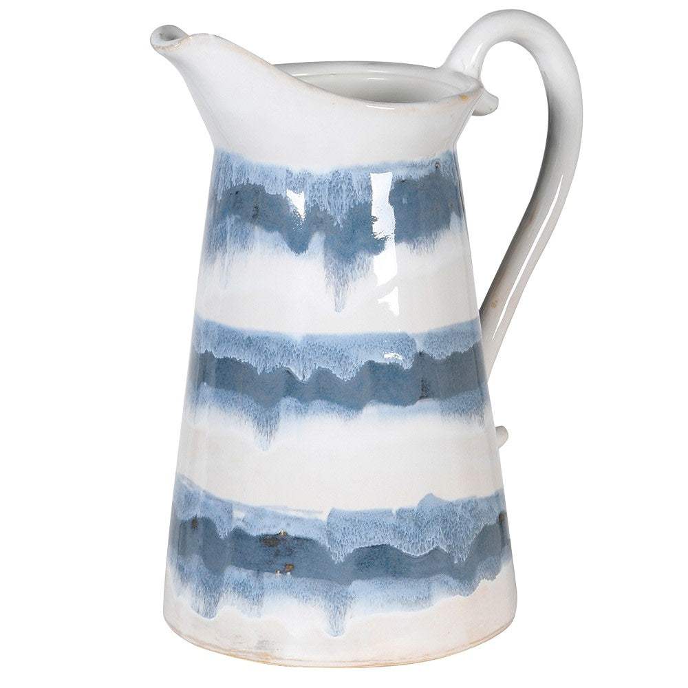 Blue/White Ceramic Jug