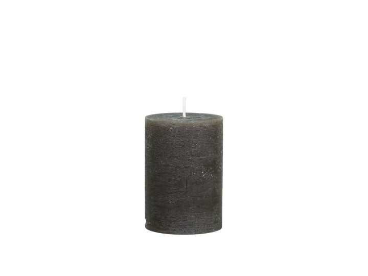 Macon Pillar Candle Rustic - Coffee