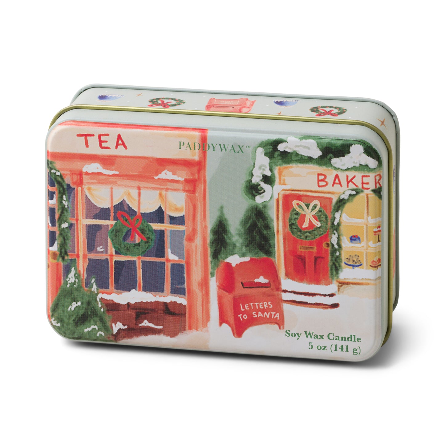 Paddywax Christmas Tin Candle - Sweet Orange & Fir