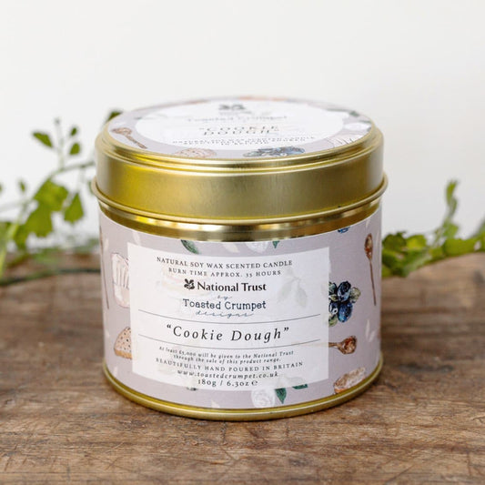 Toasted Crumpet Cookie Dough Tin Candle