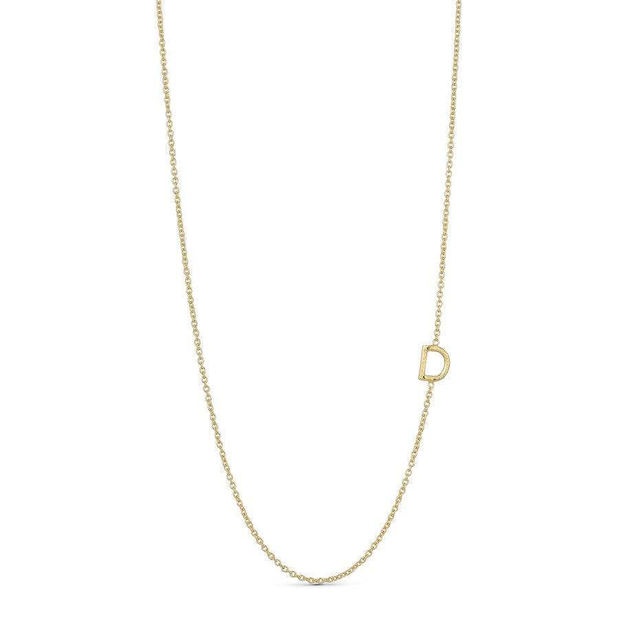 Pure By Nat Necklace With Letter
