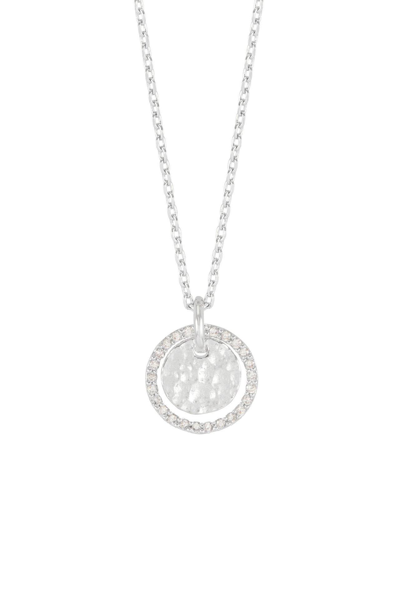 Estella Bartlett Hammered Coin Necklace