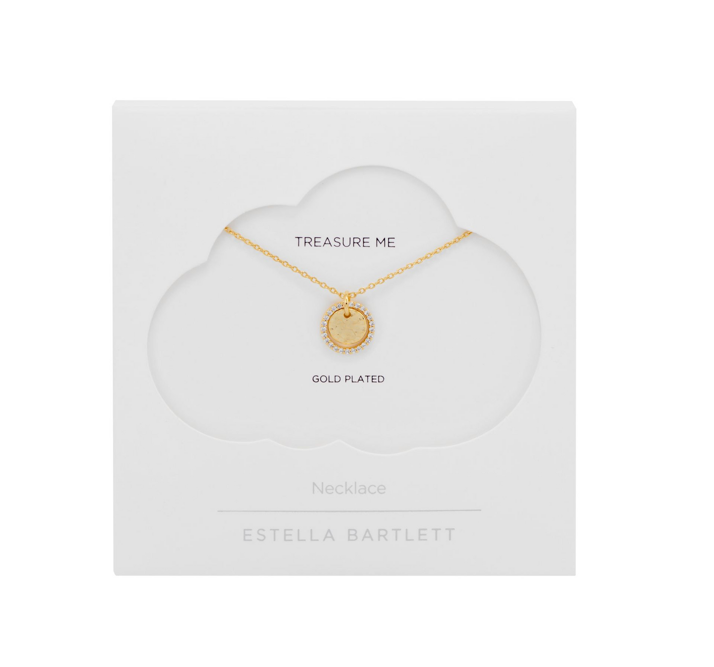 Estella Bartlett Hammered Coin Necklace