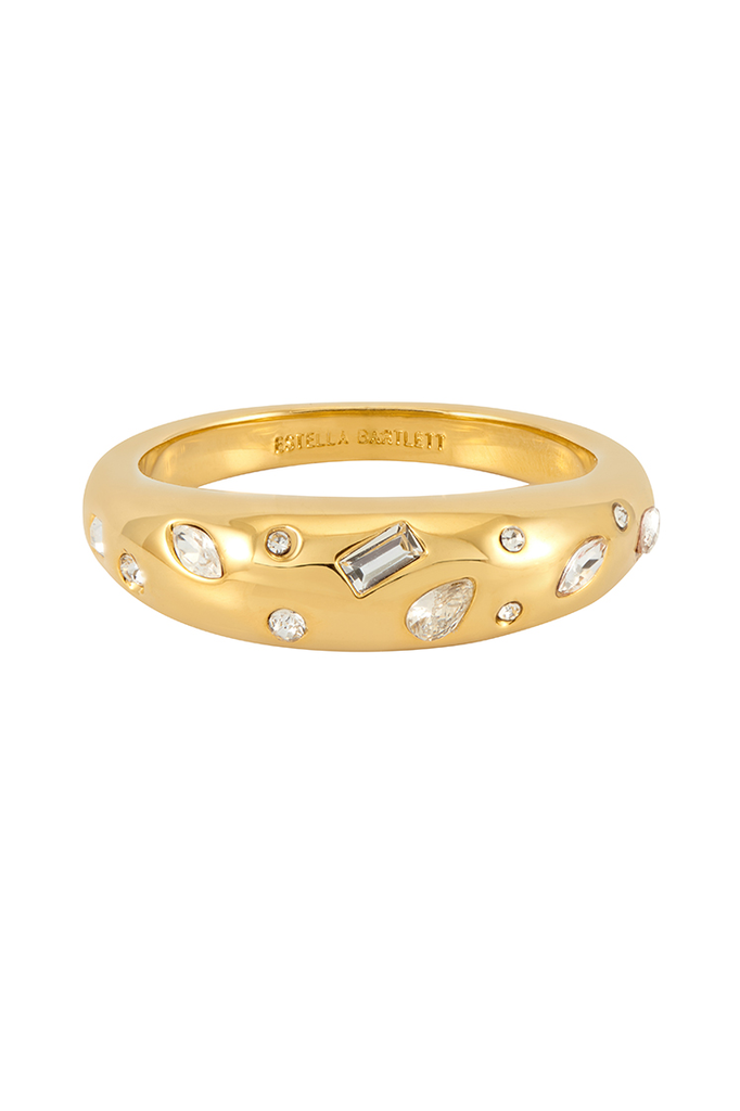 Estella Bartlett White CZ Domed Ring