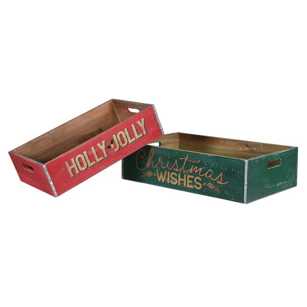 Holly Jolly Trays