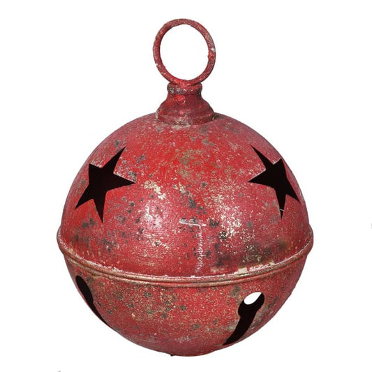 Red Rustic Hanging Bauble