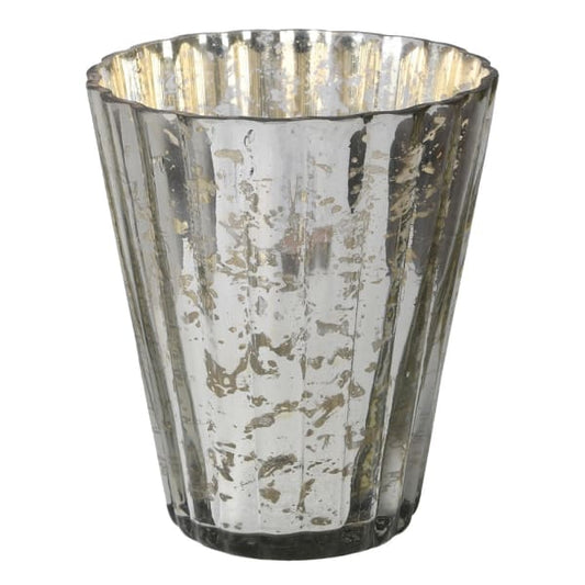 Antique Silver Candle Holder