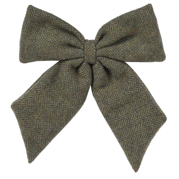 Herringbone Clip Bow