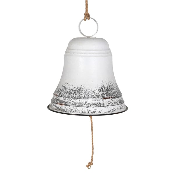 White Wash Hanging Bell