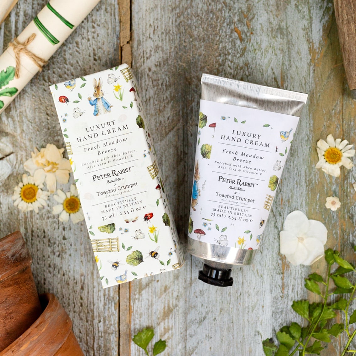 Toasted Crumpet Peter Rabbit Fresh Meadow Breeze Hand Cream