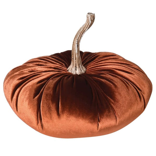 Rust Decorative Pumpkin - Medium