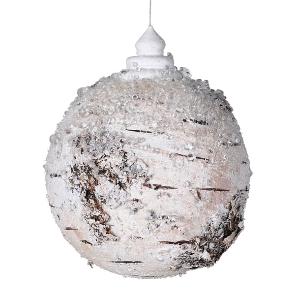 Frosted Birch Bauble